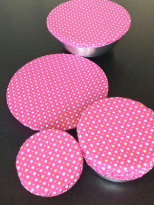 Charlotte: lot de 4 couvres plat S à XL - Plusieurs coloris au choix