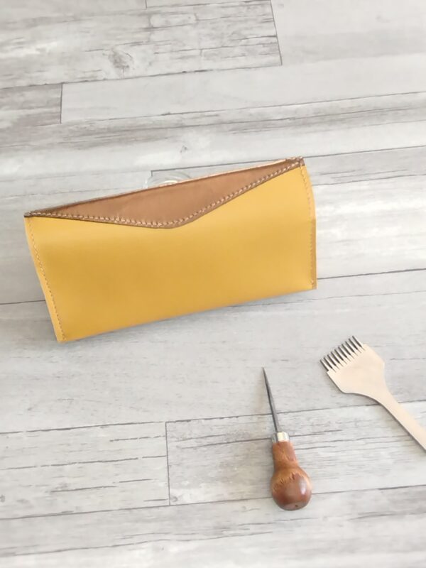 Porte-chéquier inserts porte-carte en cuir - Plusieurs modèles au choix