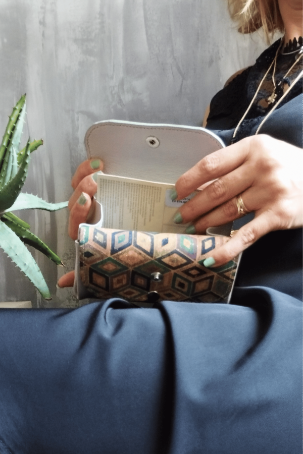 Portefeuille origami femme grand modèle - Le p'tit sucré XL – Image 3