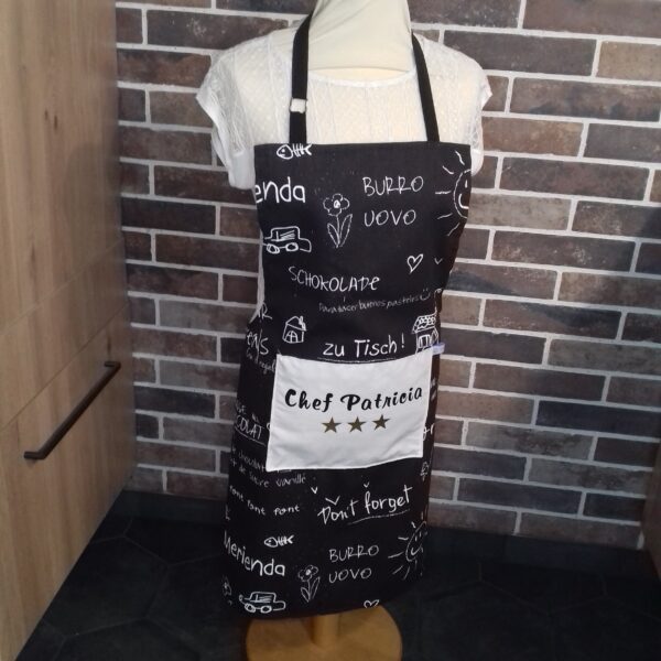 Tablier de cuisine personnalisé Papa – Image 2