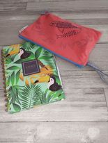 Trousse d'école upcyclée