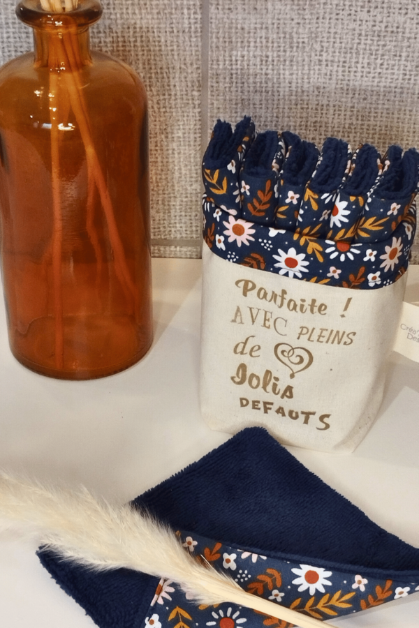 Lingette démaquillante & packaging fun