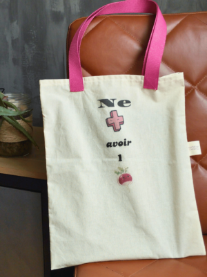 Tote-bag fun pour le marché
