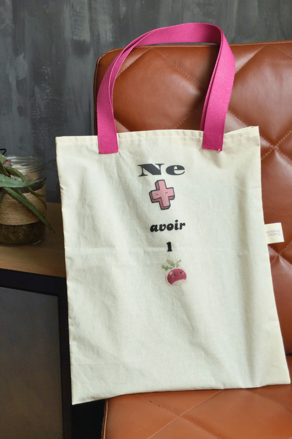 Tote-bag fun pour le marché