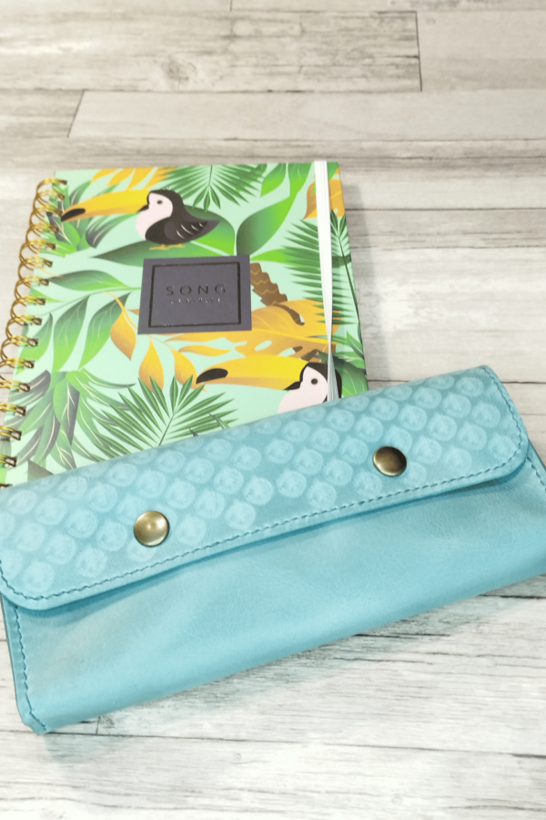 Trousse d'École en cuir rectangulaire