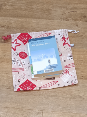 Sac à cadeau réutilisable en coton Taille M – L'emballage écoresponsable pour des fêtes sans gaspillage