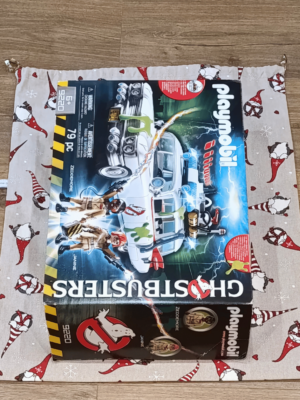 Sac à cadeau réutilisable en coton Taille L – L'emballage écoresponsable pour des fêtes sans gaspillage
