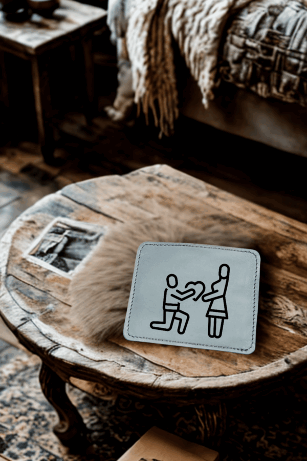 Porte-cartes personnalisé en cuir – 2 inserts, fabrication artisanale – Image 5